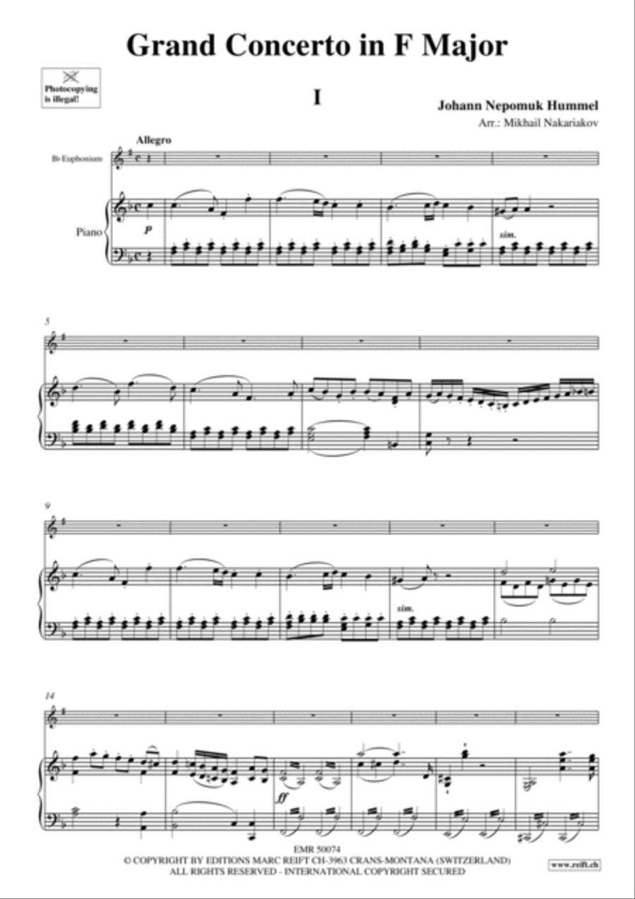 Grand Concerto Euphonium scores gallery preview page 2