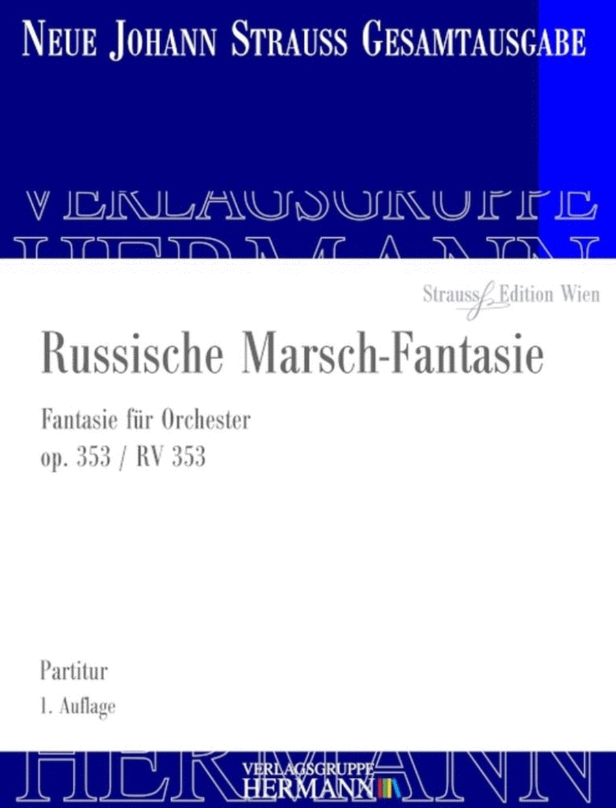 Russische Marsch-Fantasie Op. 353 RV 353 Orchestra scores gallery preview page 1
