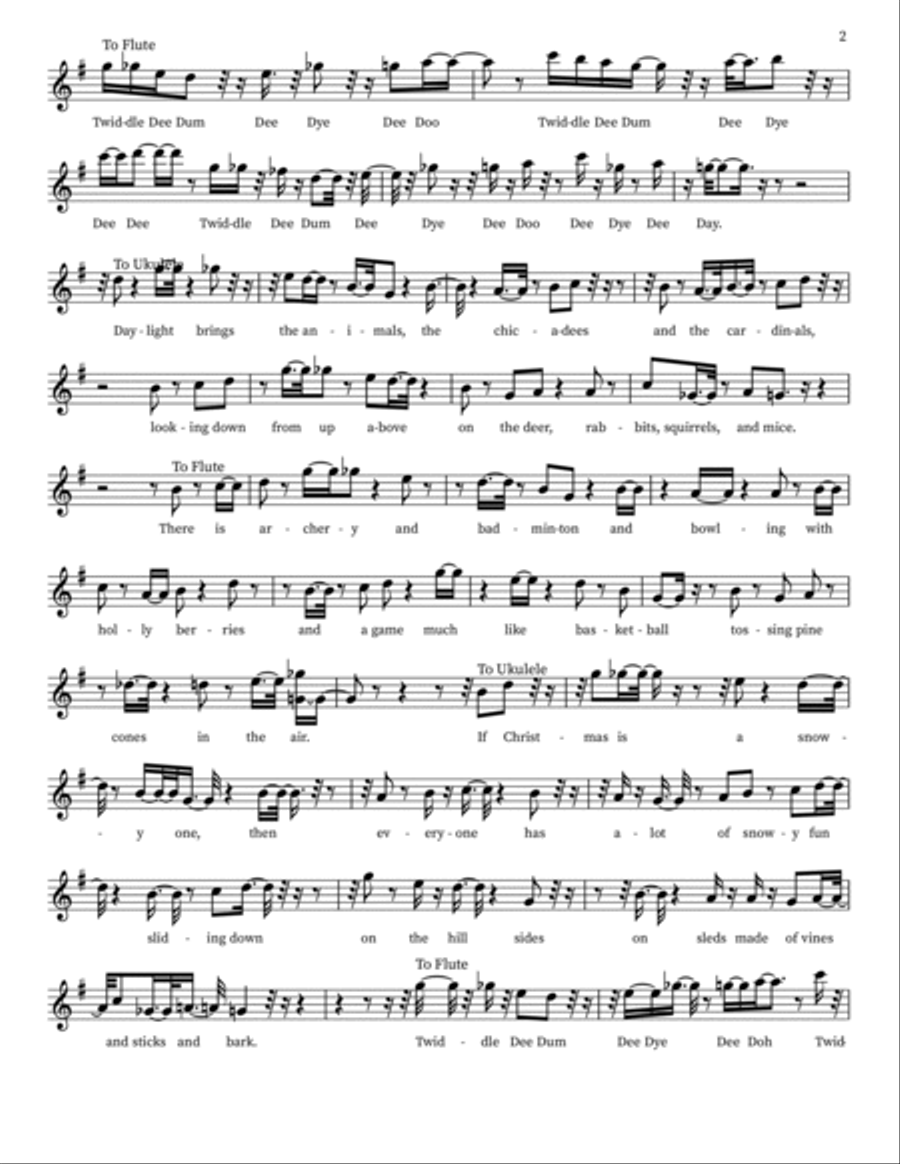CHRISTMAS FAIRY TALE Piano Solo scores gallery preview page 2