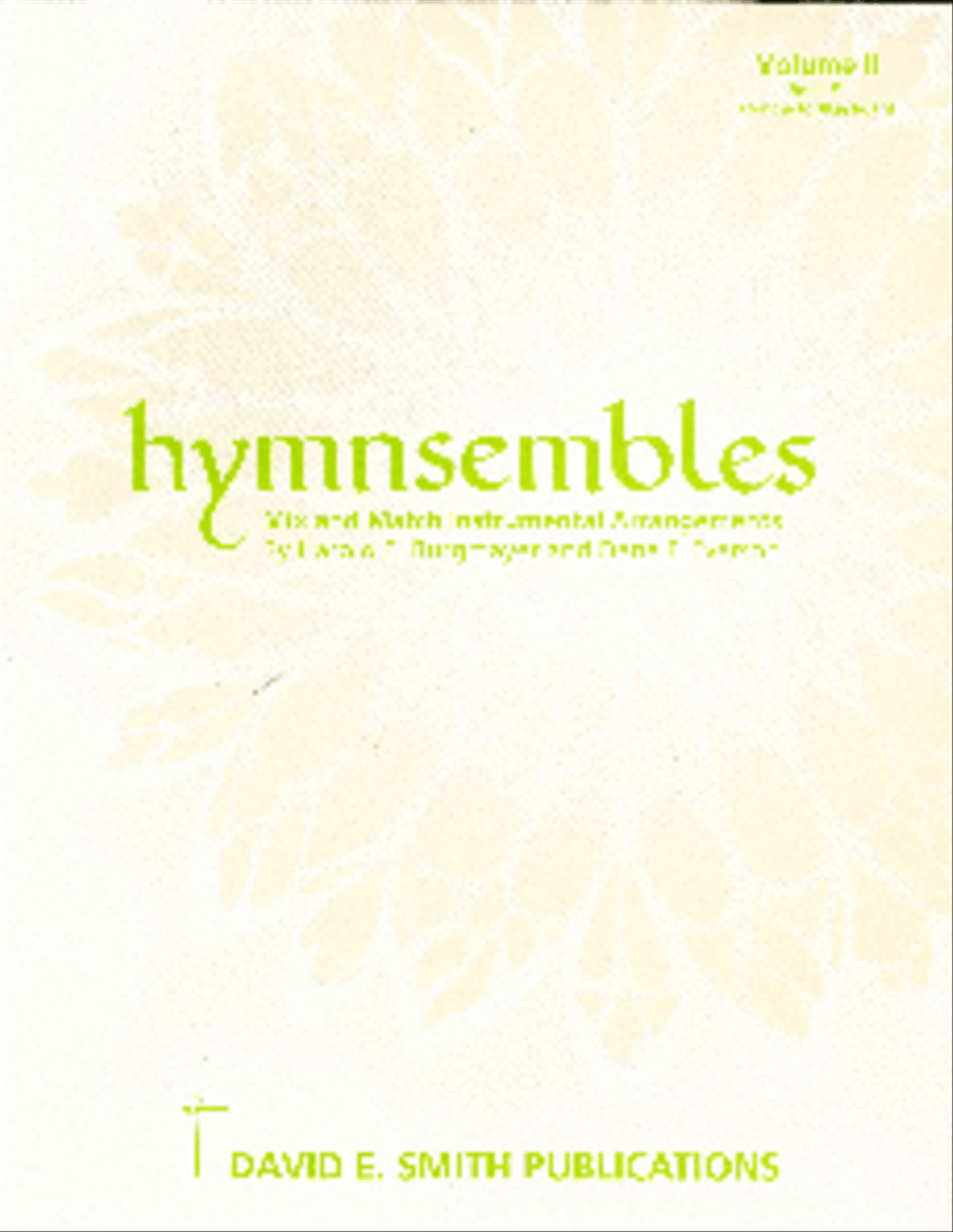 Hymnsembles- Vol II, Bk 1- Conductor/Keyboard Large Ensemble scores gallery preview page 1