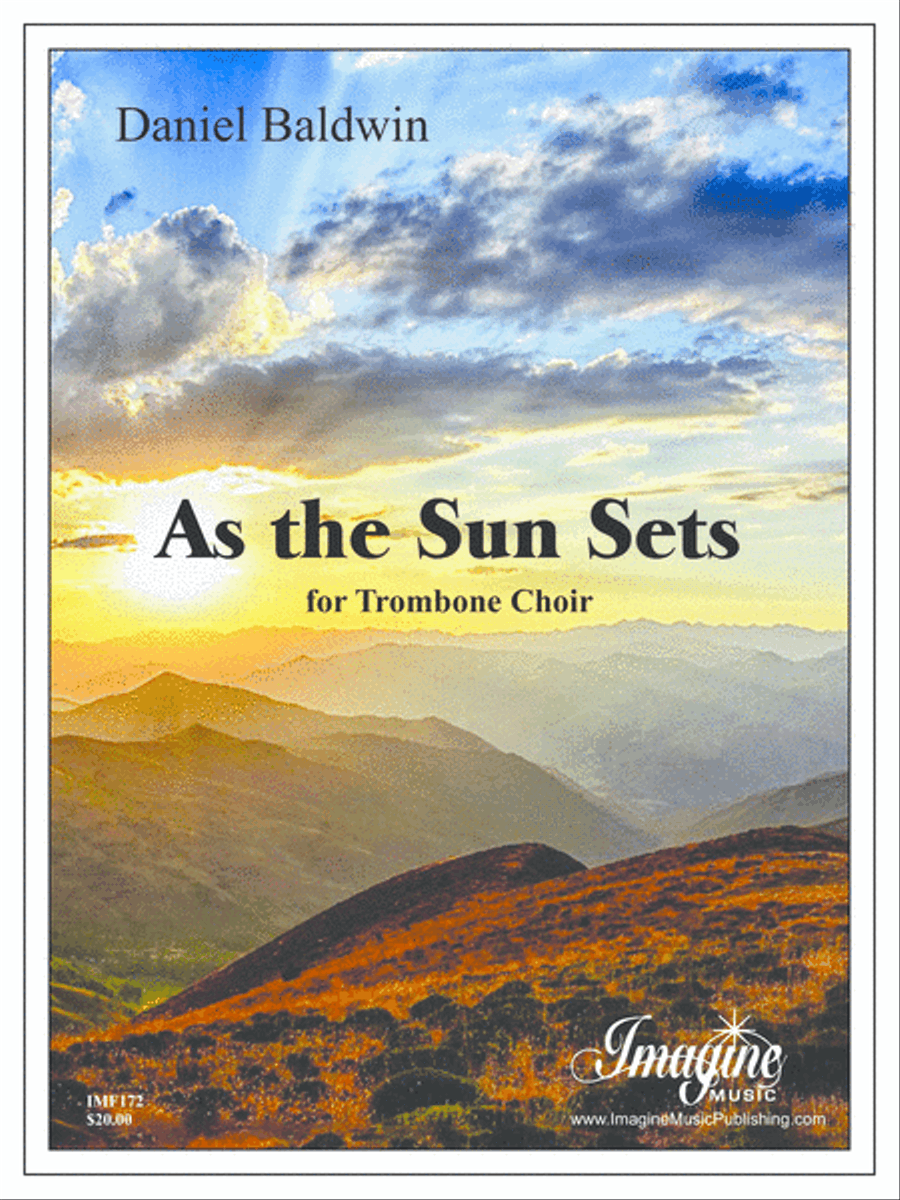 As the Sun Sets Trombone scores gallery preview page 2