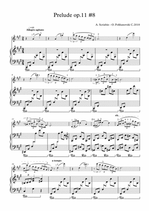 Scriabin Prelude op.11 #8