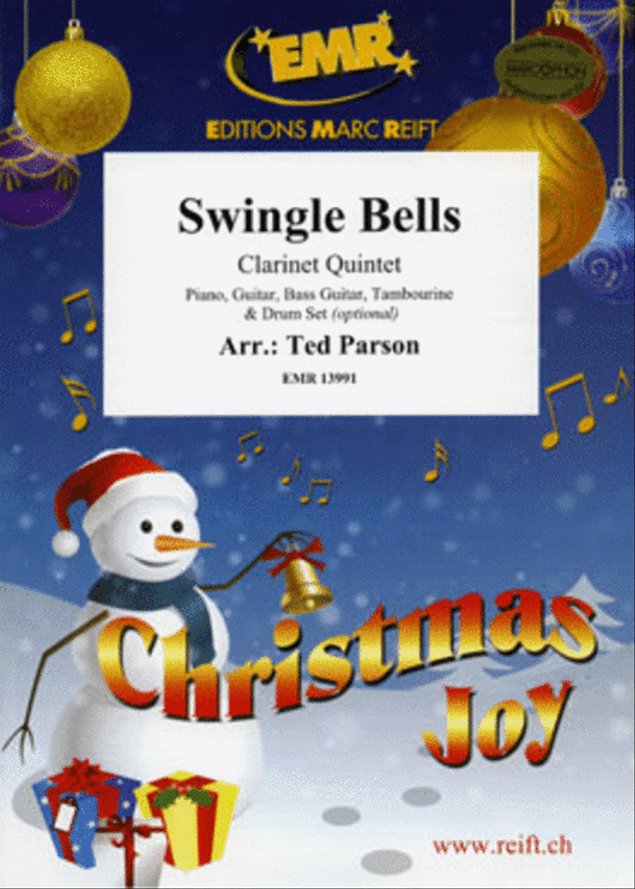 Swingle Bells Swingle Bells Clarinet Quintet scores gallery preview page 1