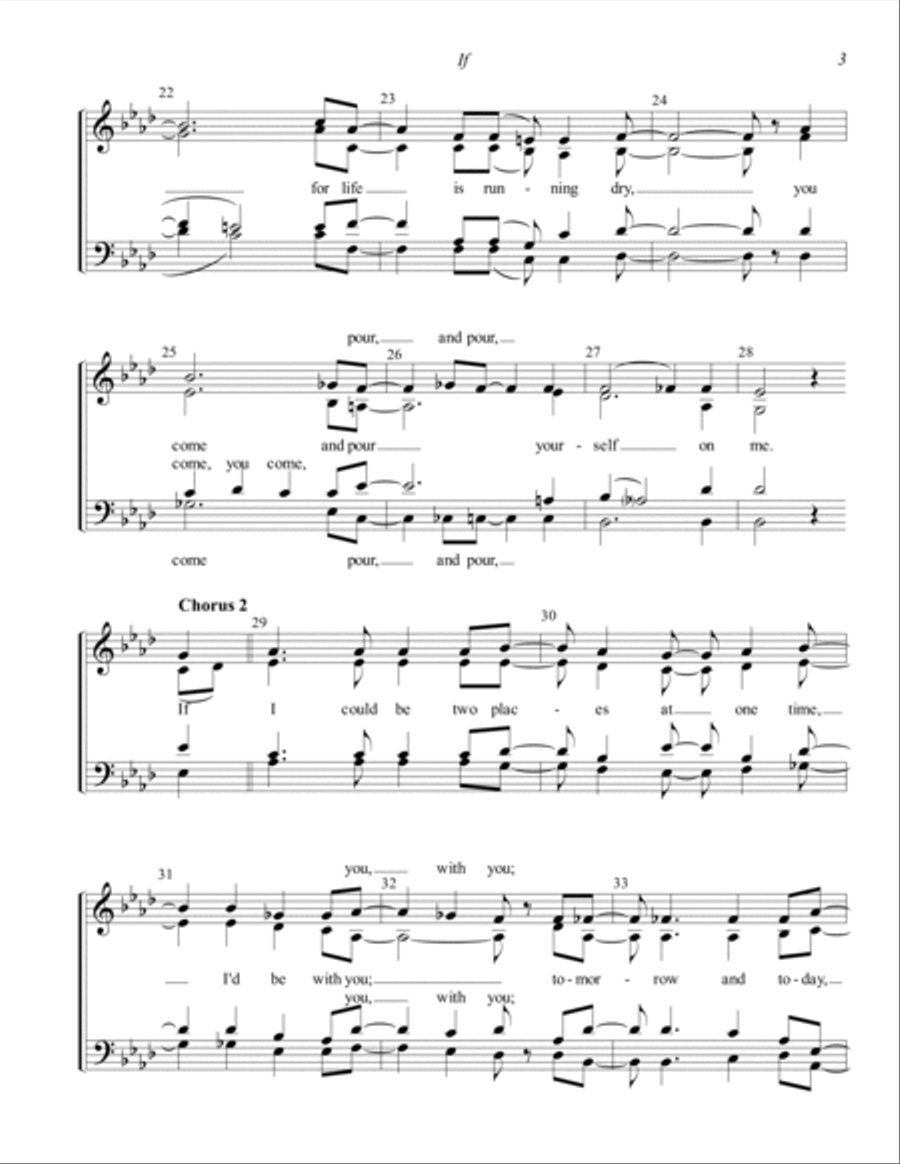 If If 4-Part scores gallery preview page 3