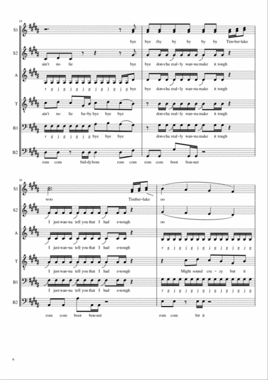 Bye Bye Bye Divisi scores gallery preview page 6