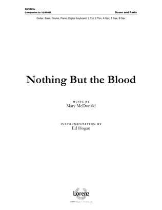 Nothing But the Blood - Instrumental Ensemble Score and Parts
