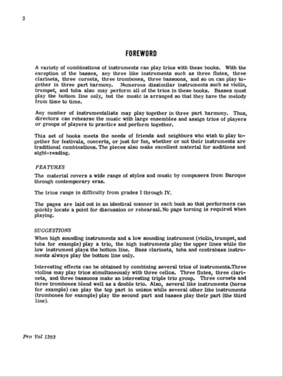 Trios for All Small Ensemble scores gallery preview page 3