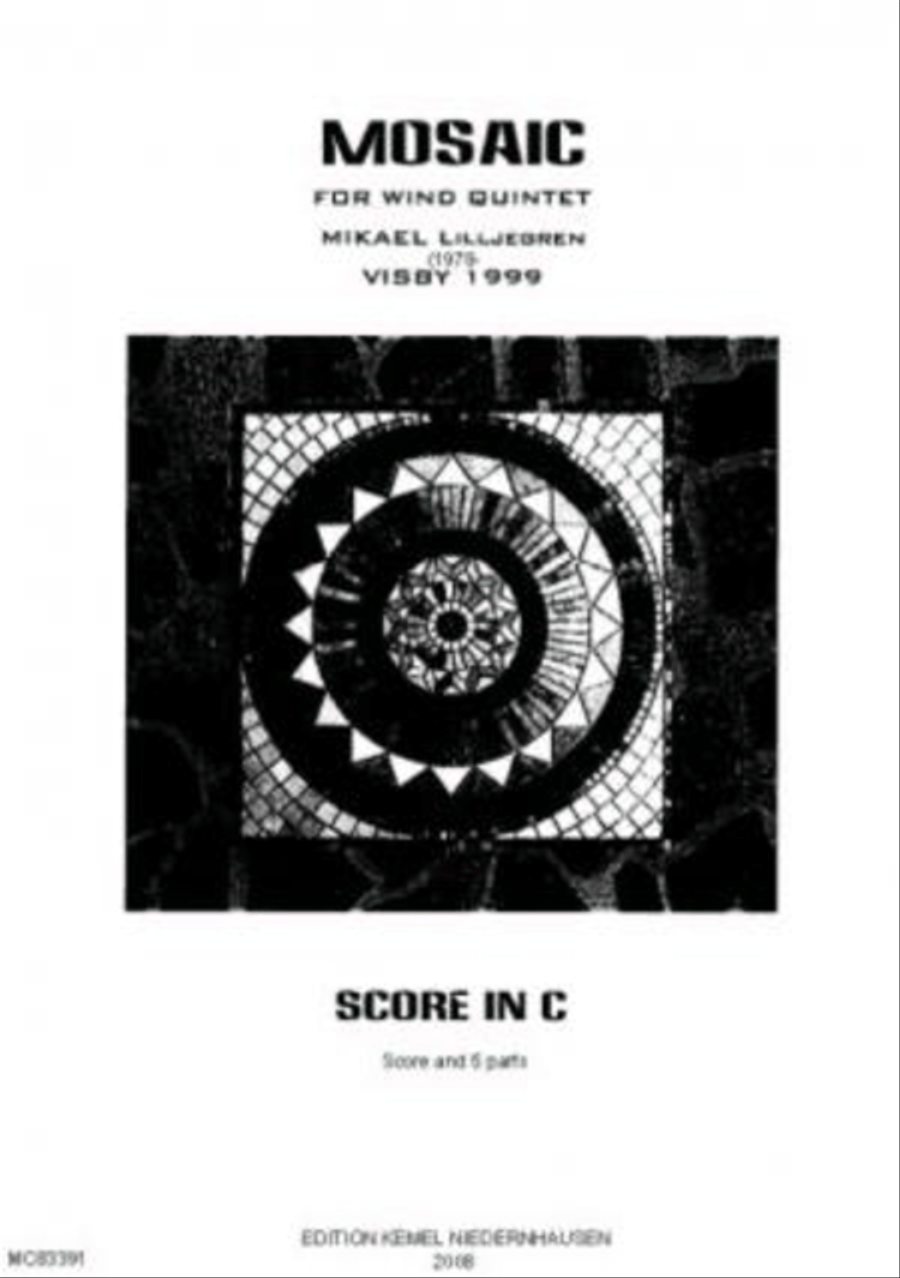 Mosaic Mosaic Woodwind Quintet scores gallery preview page 1
