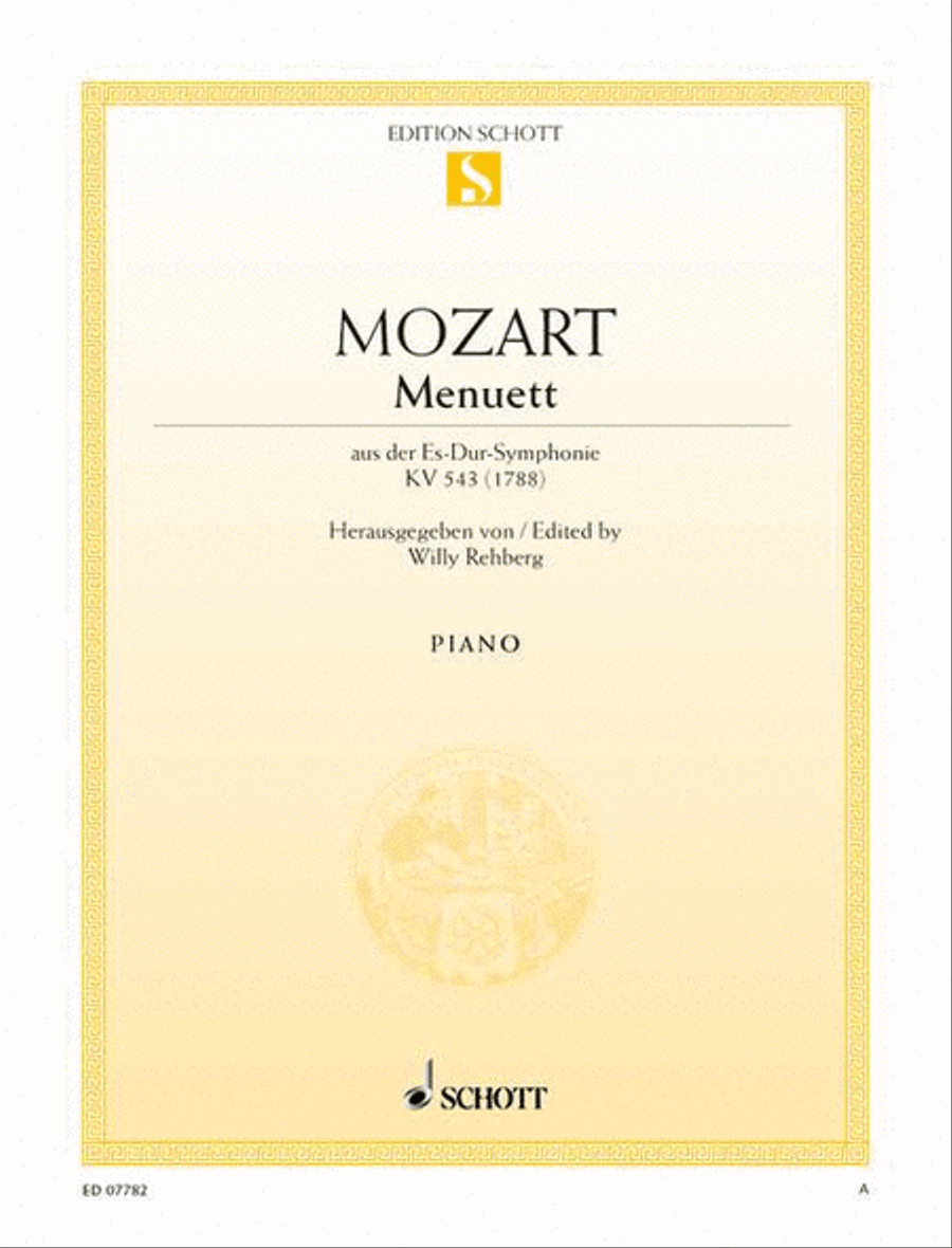 Minuet Minuet Piano Solo scores gallery preview page 1