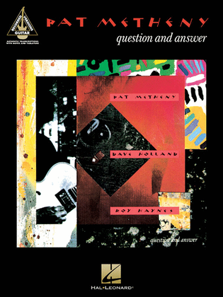 Book cover for Pat Metheny – Question and Answer