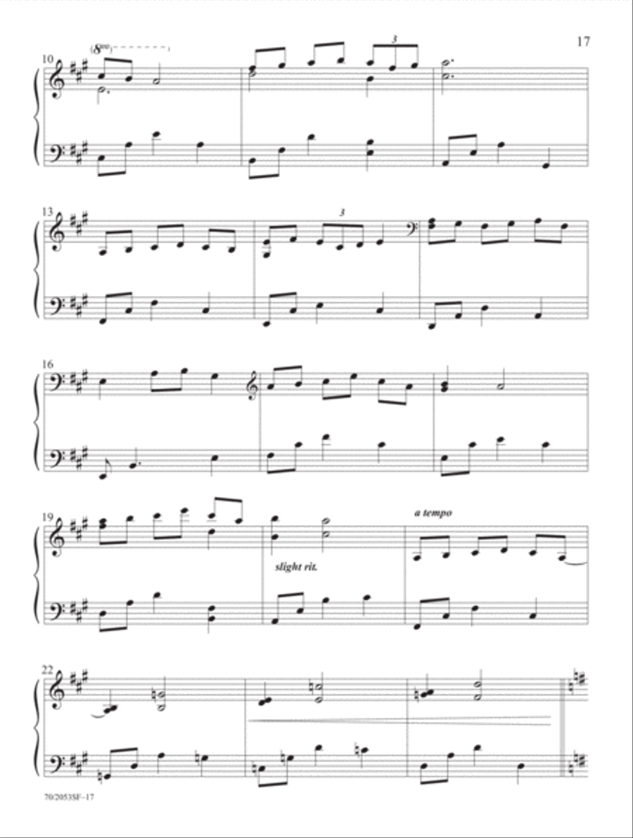 Peace on Earth Peace on Earth Piano Solo scores gallery preview page 9
