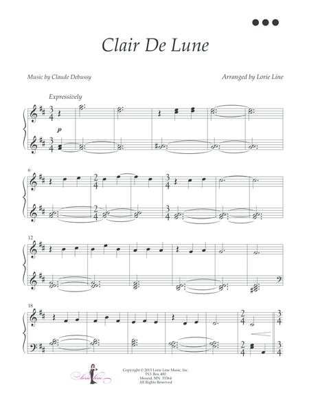 Clair De Lune - EASY!