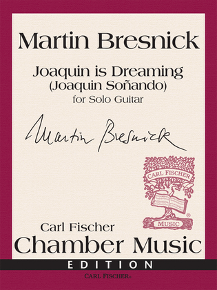 Book cover for Joaquin is Dreaming