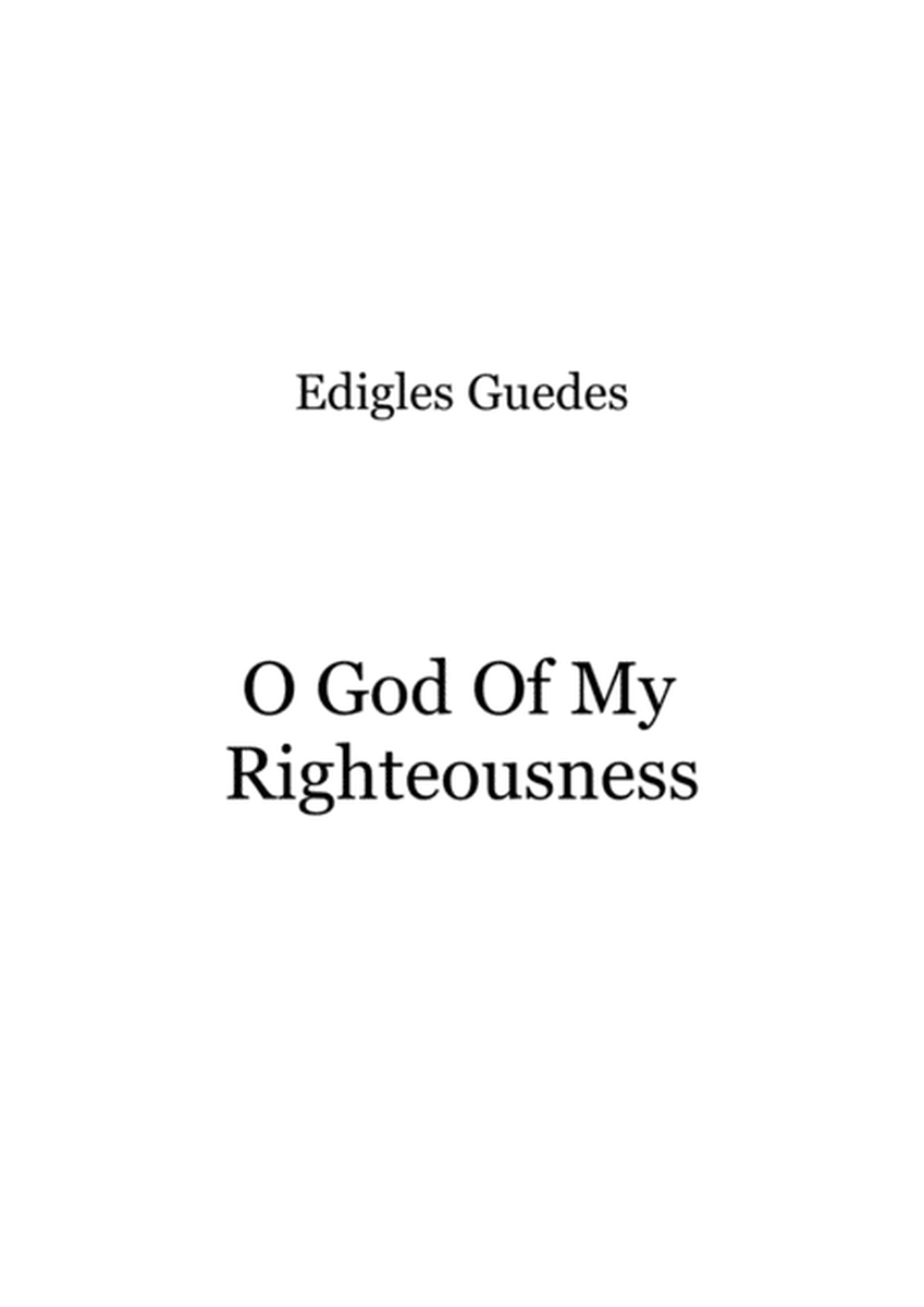 O God Of My Righteousness image number null