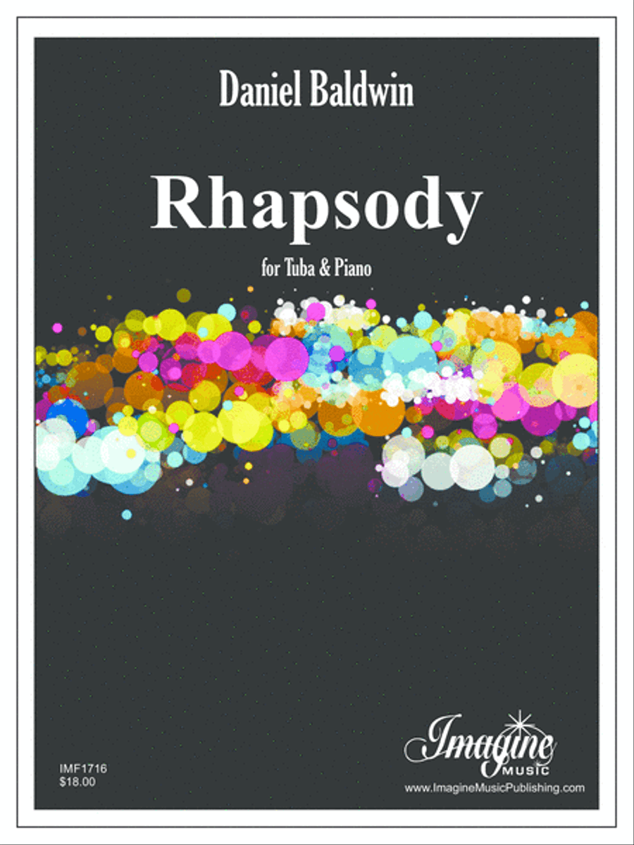 Rhapsody for Tuba and Piano Tuba scores gallery preview page 1