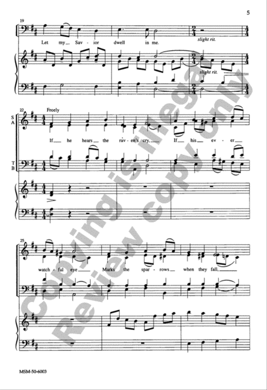 More Like Jesus More Like Jesus 4-Part scores gallery preview page 4