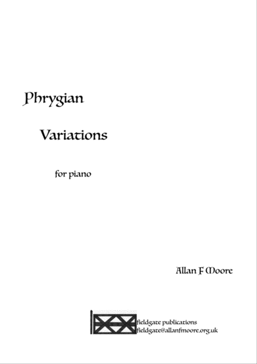 Phrygian Variations Piano Solo scores gallery preview page 1
