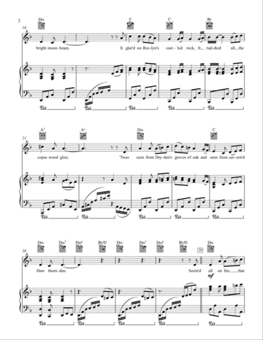 The Rosslyn Fire Voice scores gallery preview page 2