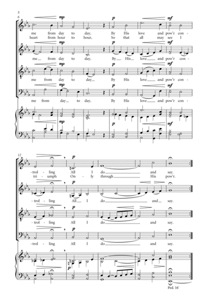 May the Mind of Christ 4-Part - Digital Sheet Music