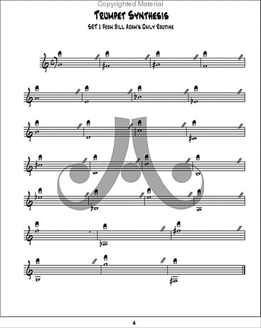 Ansyn Banks TrumpetBook Ansyn Banks TrumpetBook Trumpet Solo scores gallery preview page 5