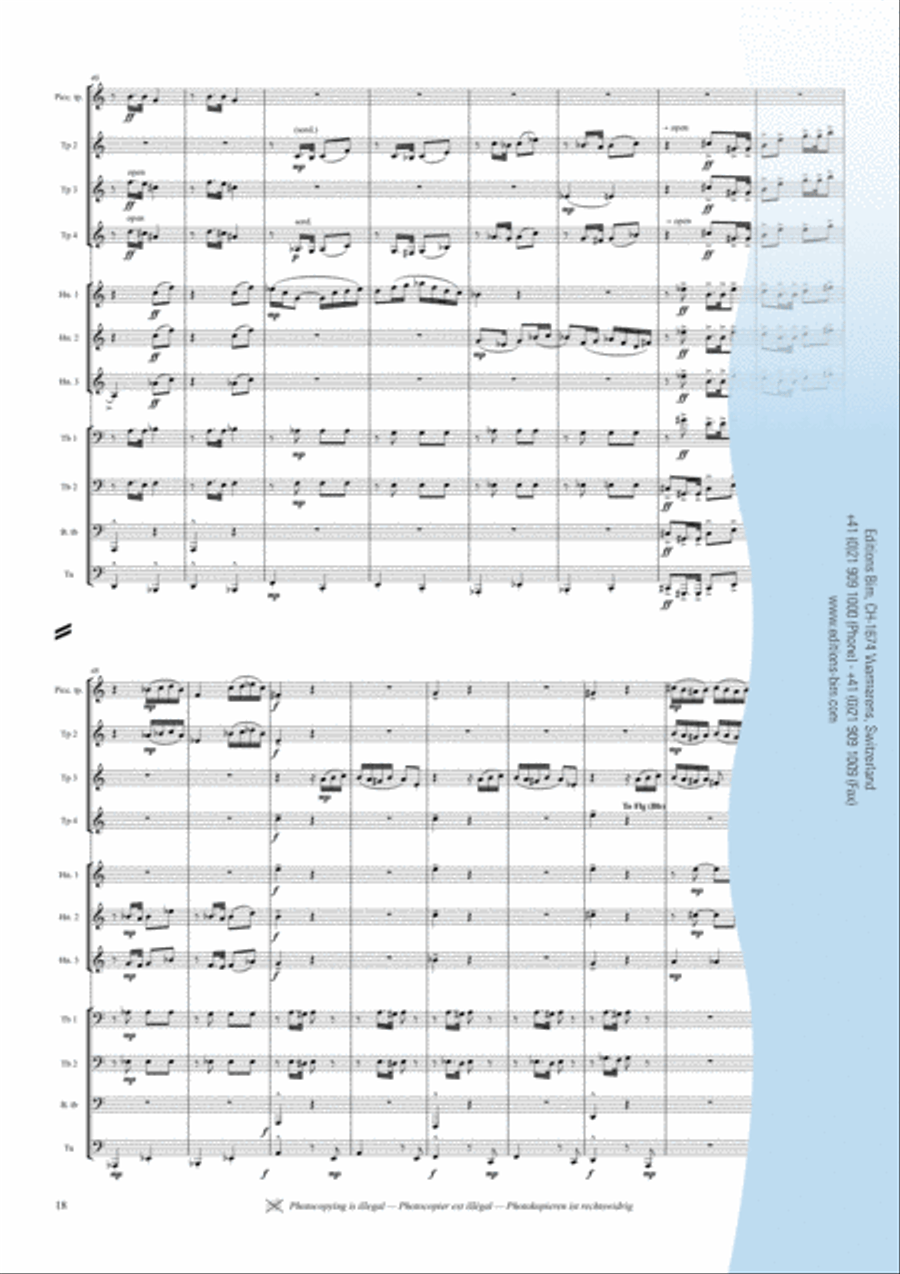 Fierabrass Brass Ensemble scores gallery preview page 8