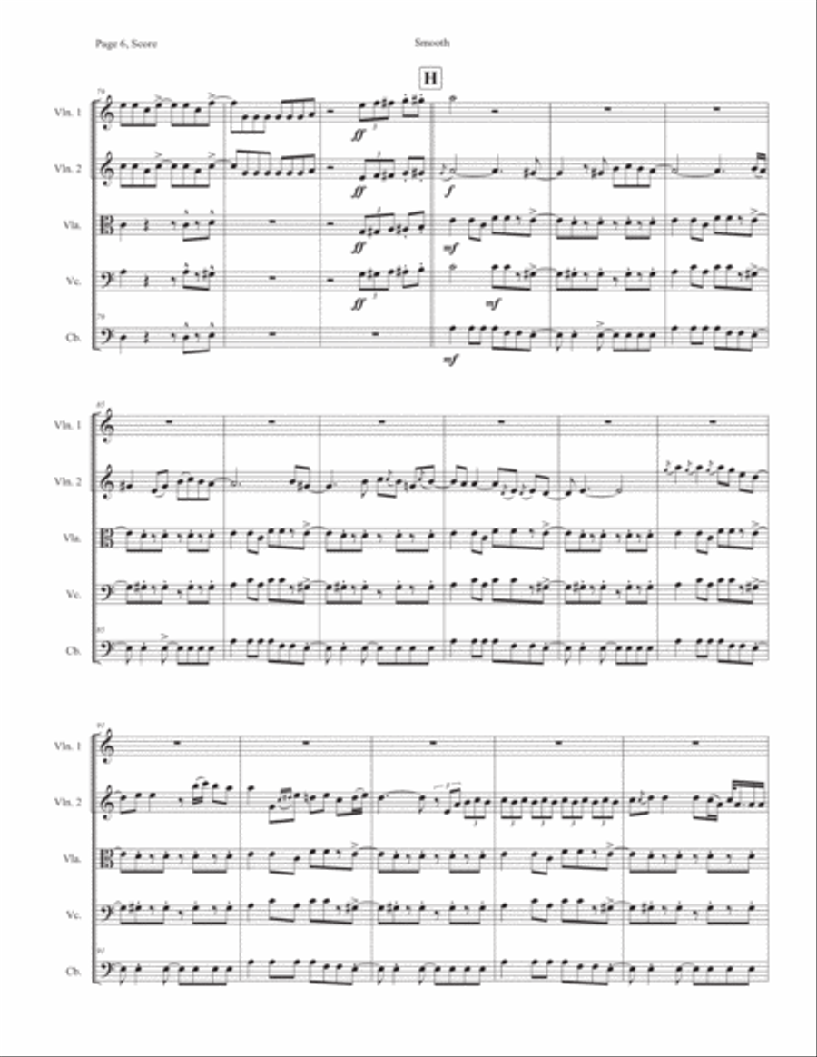 Smooth Smooth Cello scores gallery preview page 6