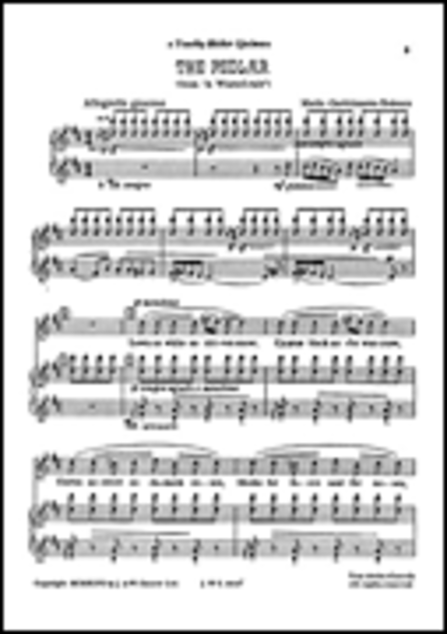 Mario Castelnuovo-Tedesco: Shakespeare Songs Book 8 Voice scores gallery preview page 1