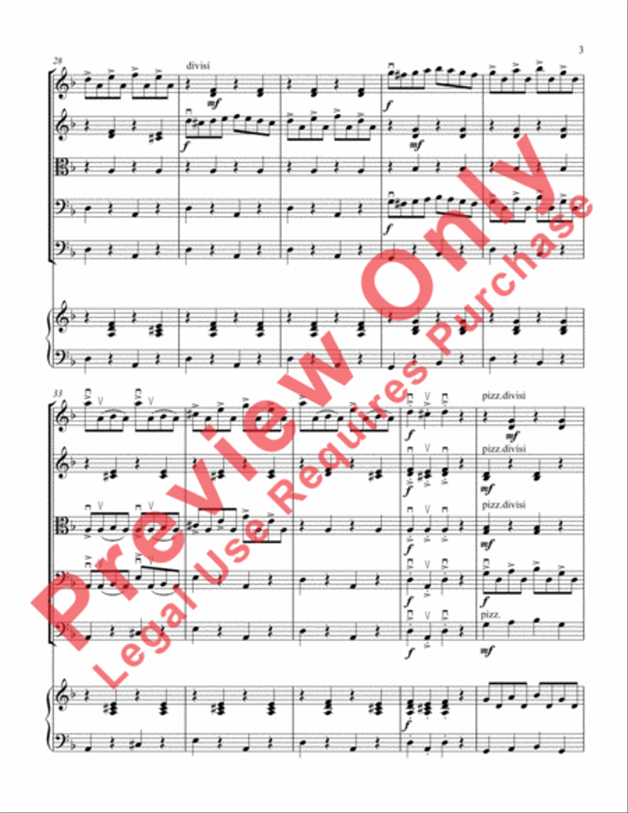 Charming Czárdás Charming Czárdás String Orchestra scores gallery preview page 6