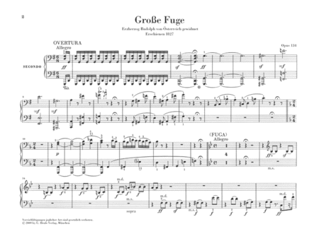 Grand Fugue, Op. 134