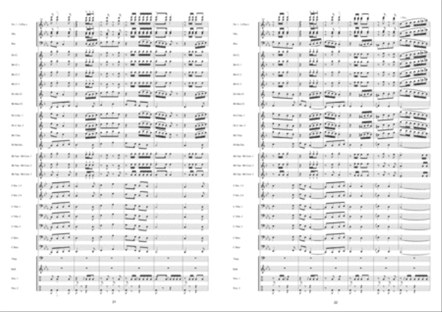 Panache ! Concert Band scores gallery preview page 12