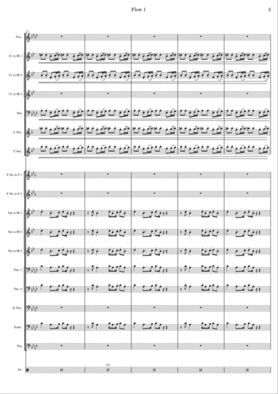 We Like To Party! Marching Band scores gallery preview page 3