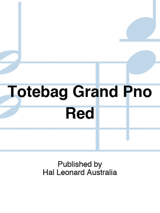Totebag Grand Pno Red