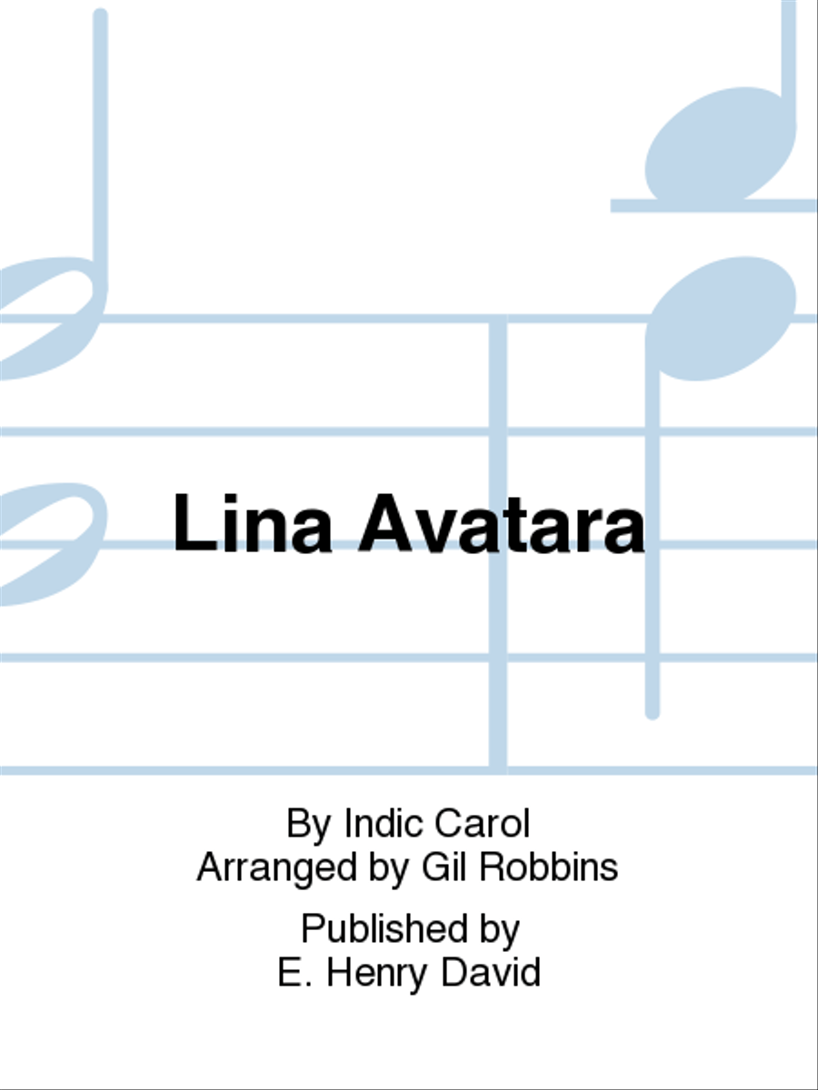 Lina Avatara Lina Avatara 3-Part scores gallery preview page 1