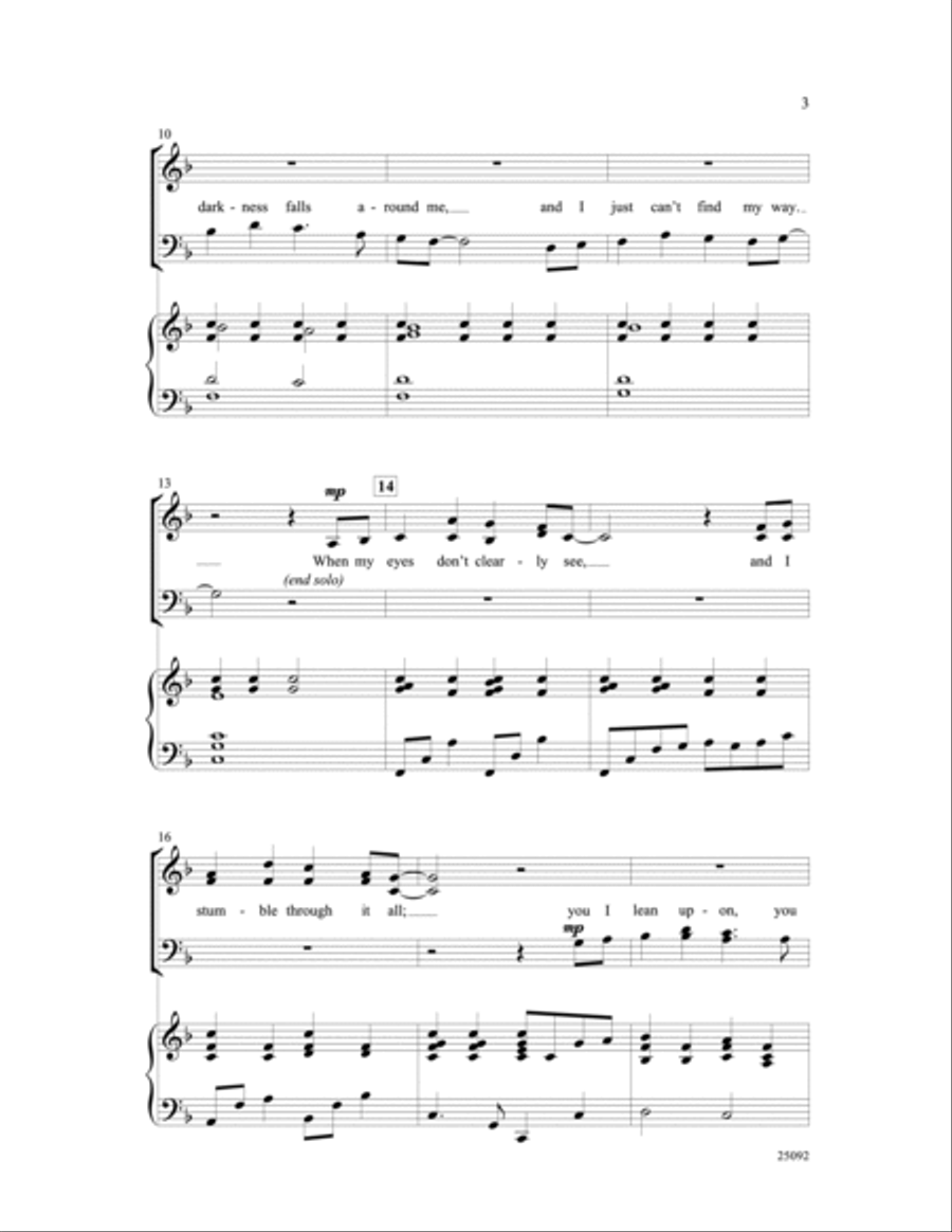 Always There 4-Part scores gallery preview page 3