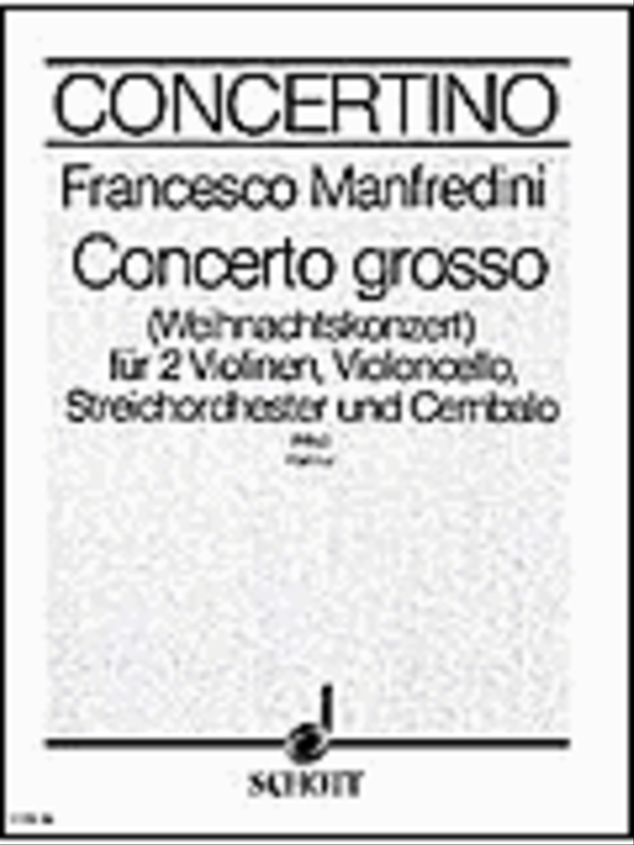 Concerto Grosso Op. 3, No. 12 Chamber Orchestra scores gallery preview page 1