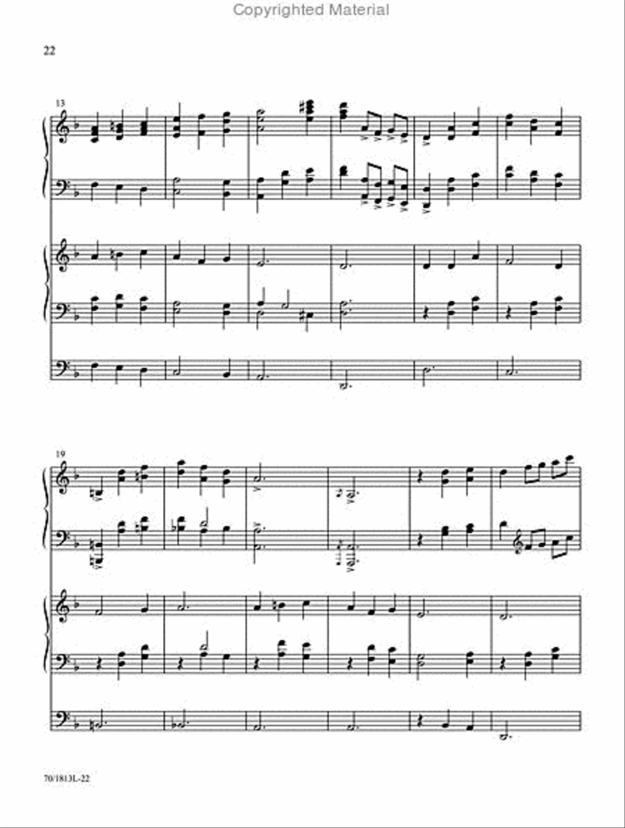 The Church Triumphant The Church Triumphant Organ scores gallery preview page 5