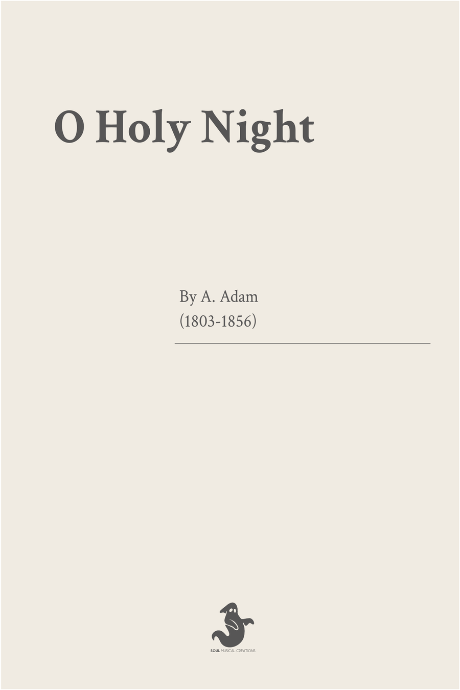 O Holy Night B-Flat Clarinet scores gallery preview page 1