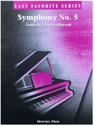Book cover for Symphony No. 5 Easy Favorite Piano Solo
