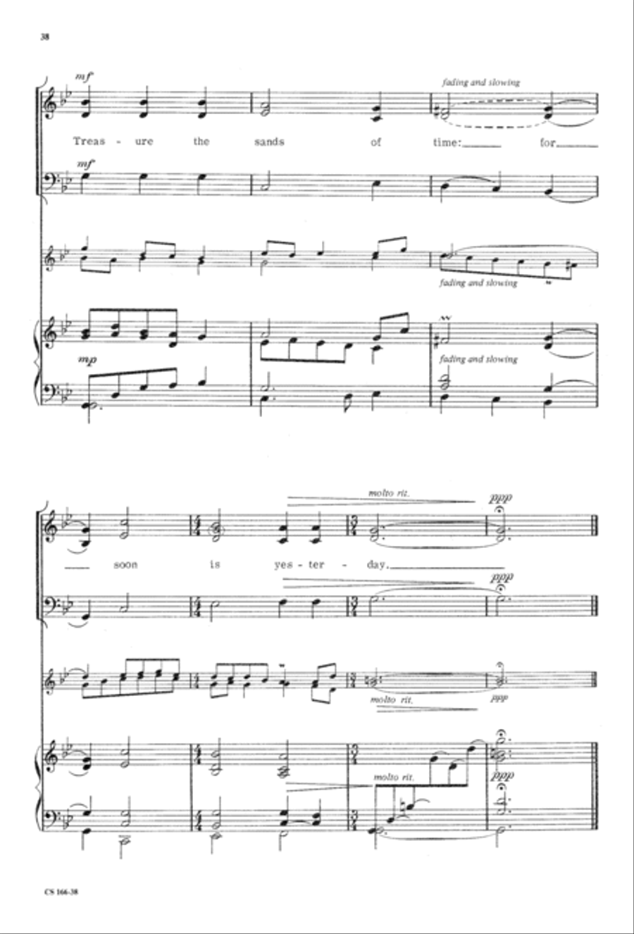 Sacred Anthem Book 3-Part scores gallery preview page 40
