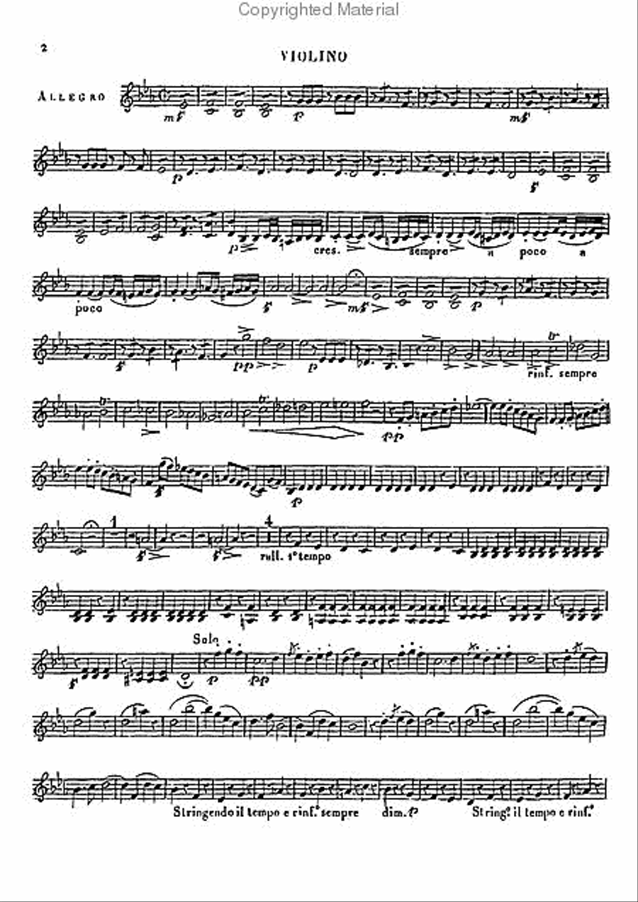 Quartet, Op. 2 Clarinet scores gallery preview page 3