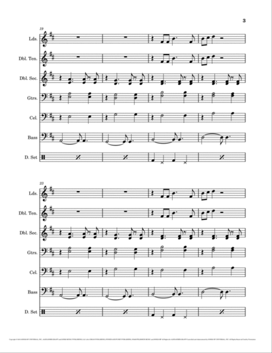 Renegades Renegades Steel Drum Band scores gallery preview page 3