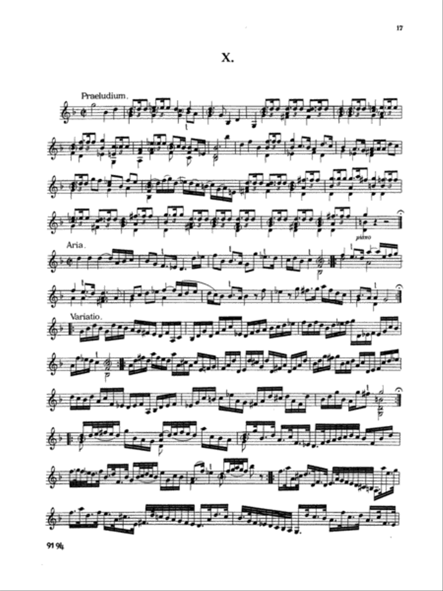 Biber: 16 Violin Sonatas, Volume II Violin scores gallery preview page 1