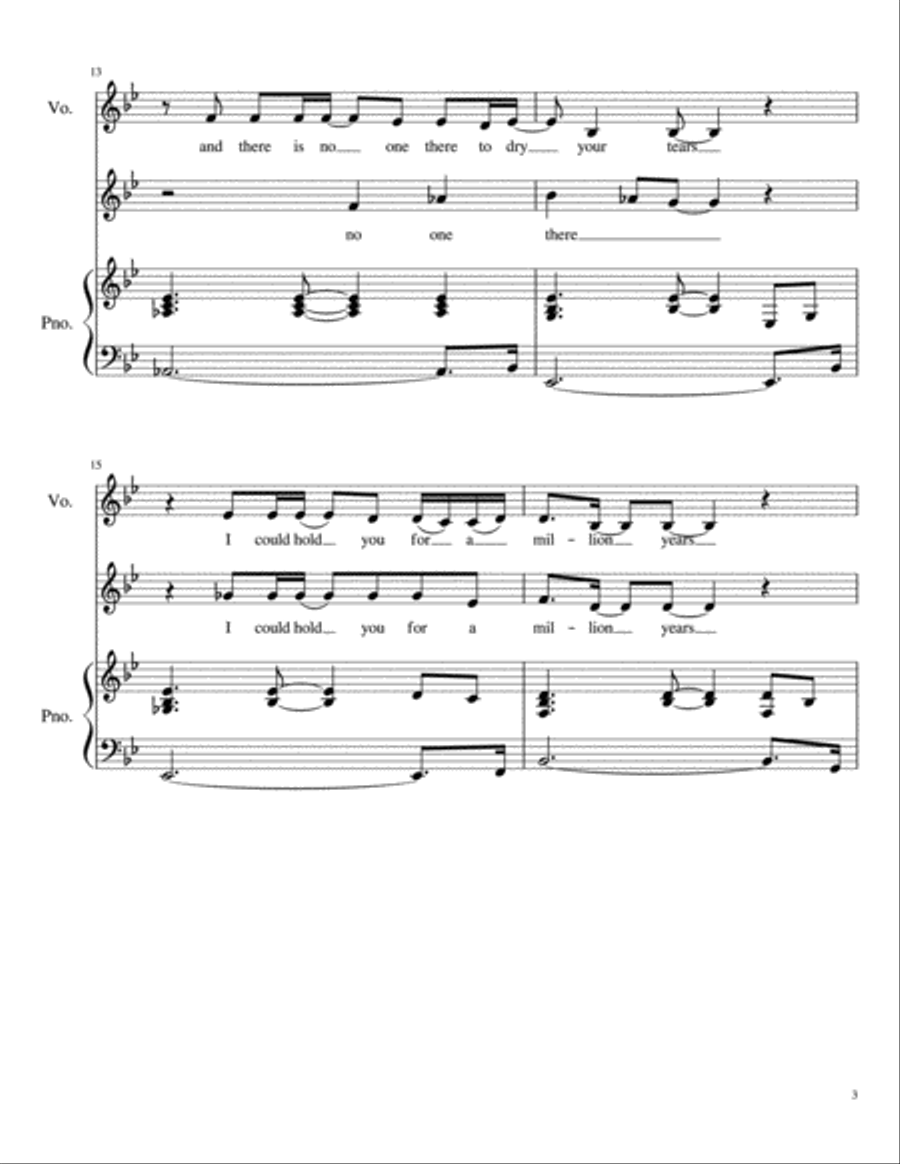Make You Feel My Love Make You Feel My Love Piano scores gallery preview page 3