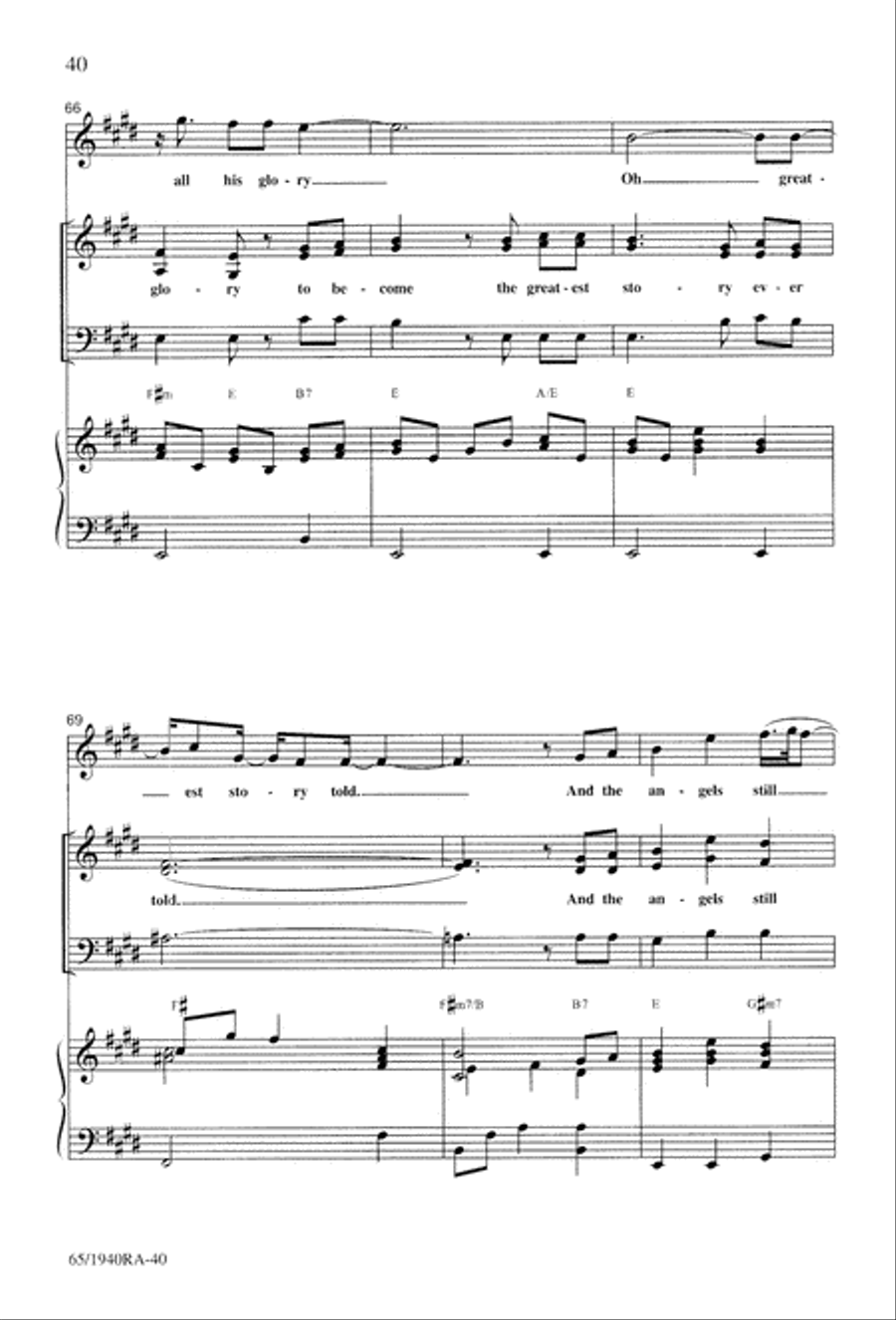 We Will Know Peace 3-Part scores gallery preview page 42