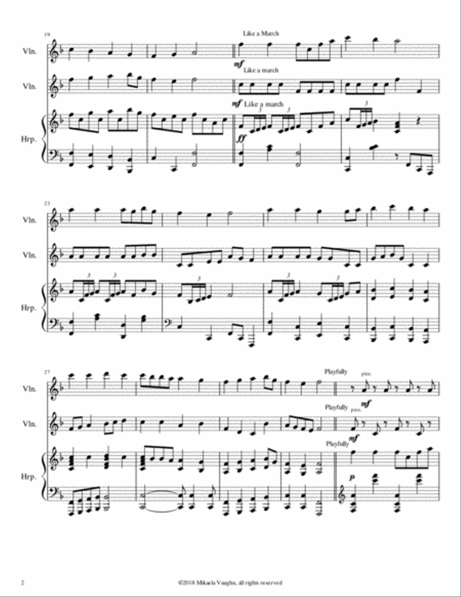 Take My Life and Let It Be Small Ensemble scores gallery preview page 2