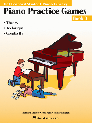 Book cover for Piano Practice Games Book 3