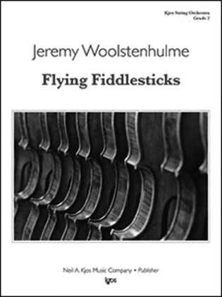 Book cover for Flying Fiddlesticks - Score