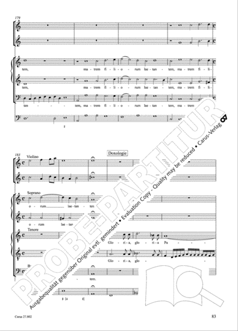 Salmi I (Selva morale e spirituale) Collection / Songbook scores gallery preview page 108