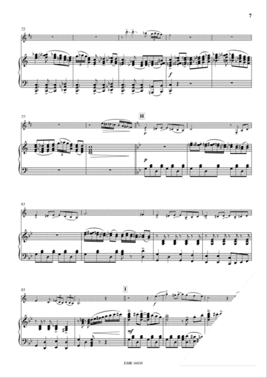 Klezmer Fantasy Clarinet Solo scores gallery preview page 8
