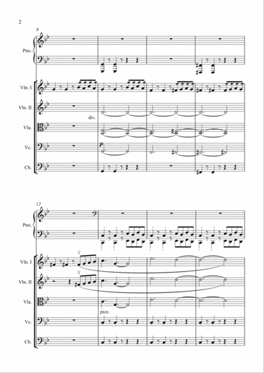 Mission: Impossible Theme from the Paramount Television Series MISSION: IMPOSSIBLE Chamber Orchestra scores gallery preview page 3